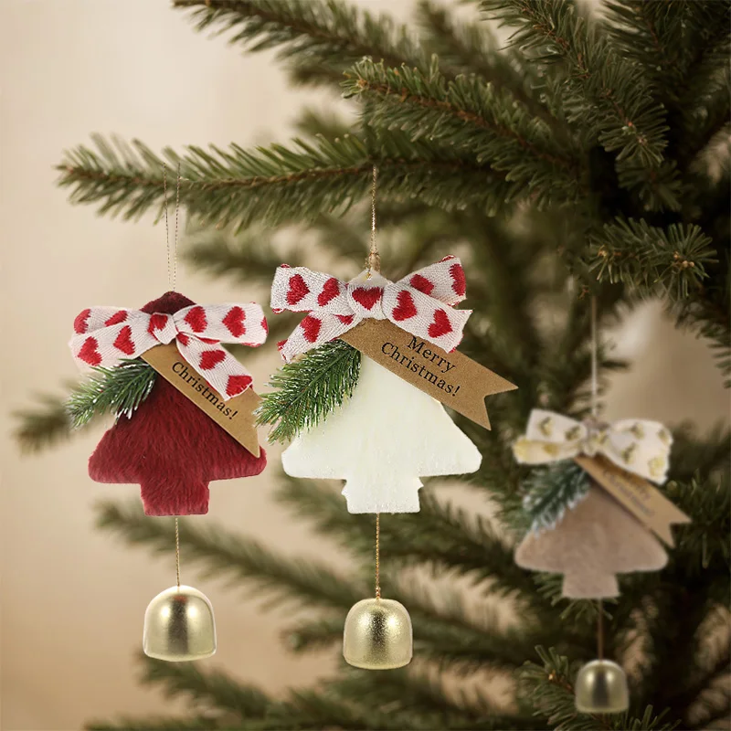 Kerstboom Windbellen Hangende Hanger Kerstboom Decoratie Kerstmis 2025, Nieuwjaar Hangende Bel Voor Thuis Kerst Ornamenten Cadeau