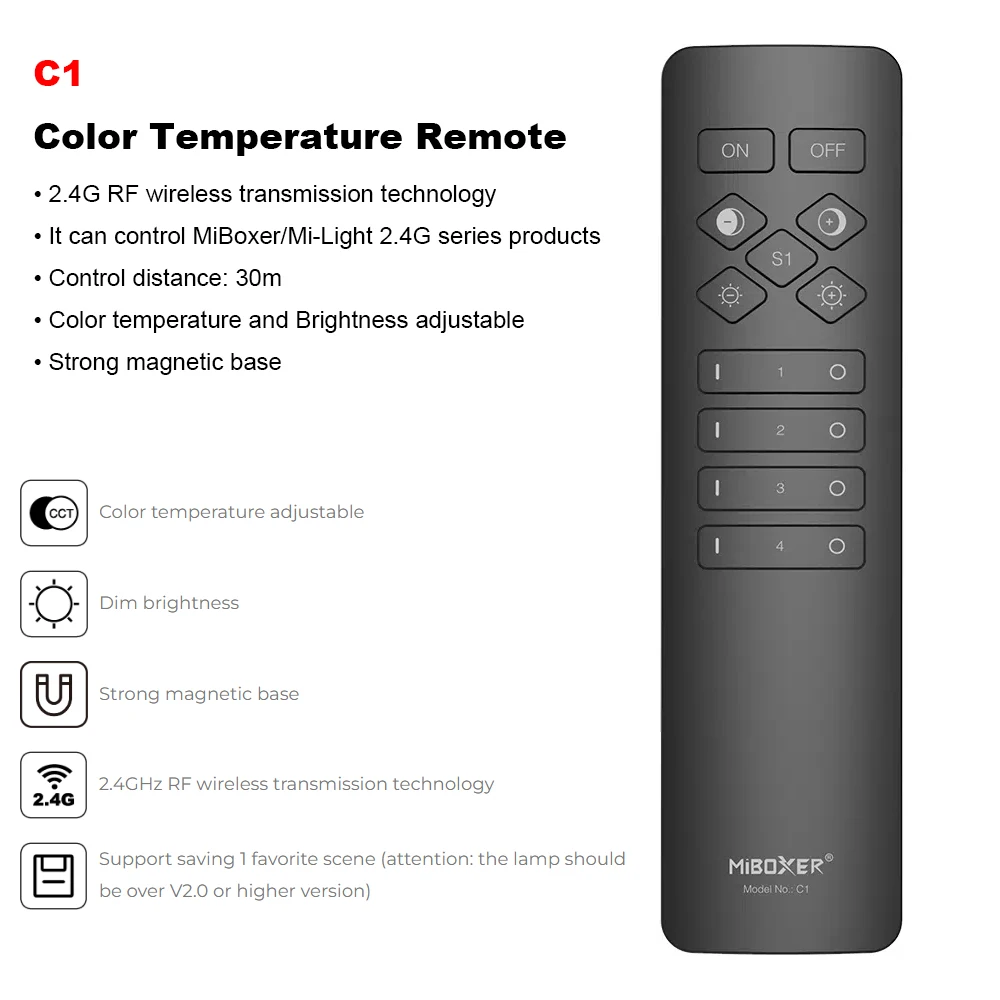 Miboxer C1 2.4Ghz 4… - image