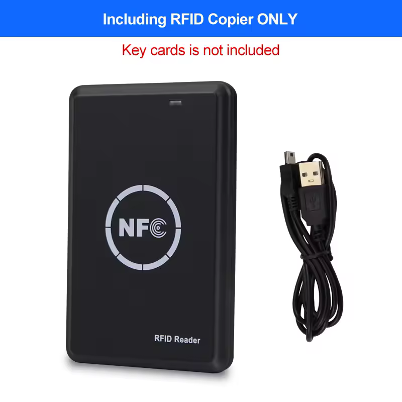 RFID Copier Duplicator 125KHz Key fob NFC Smart Card Reader Writer 13.56MHz Encrypted Programmer USB UID T5577 EM4305 Cards Tags - Image 9