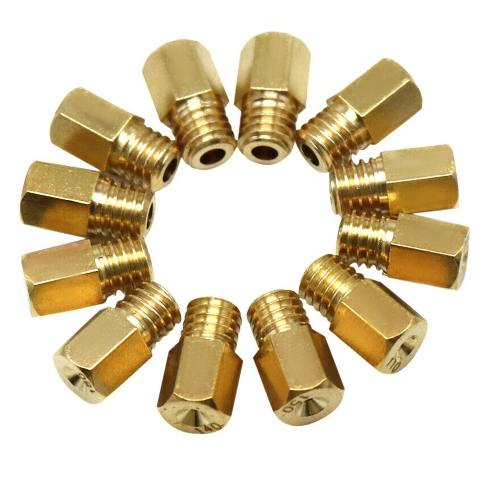 Unique 12Pcs Motorcycle Carburetor Main Jet Carburettor Main Nozzle Gauge Nozzle For Mikuni VM TM Carb 90- 200