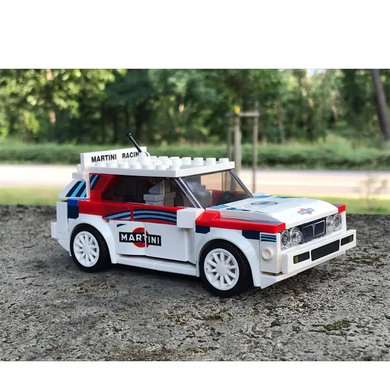 

MOC-61119 Small Classic Supercar Racing Building Block Model254Parts MOC Creative Gift for Boys Children's Birthday Building Toy