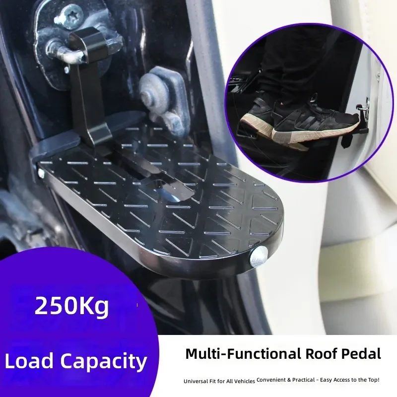 for Moki Car Doorstep Assist Pedal SUV Roof Hook Foot Step Aid for Easy Entry Exit Vehicle Door Latch Helper Tool