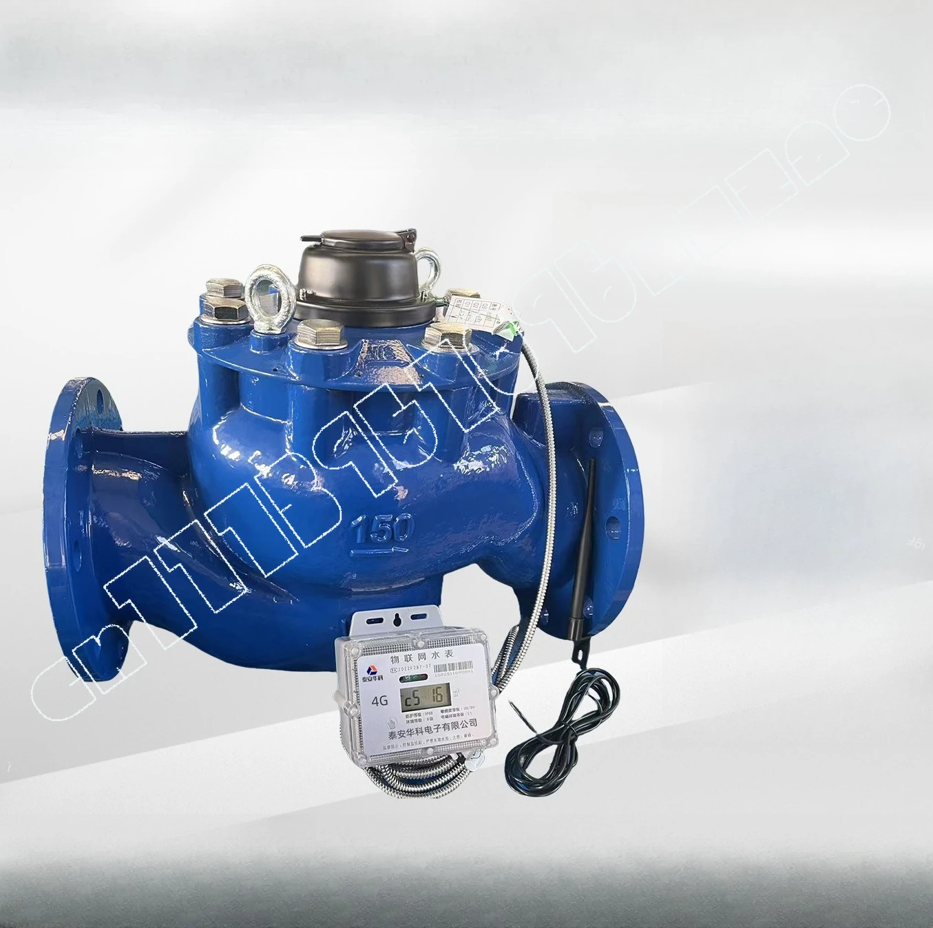 Large-diameter Internet of Things Wireless Valve-controlled Remote Transmission 4G/NB Ultrasonic Smart Water Meter