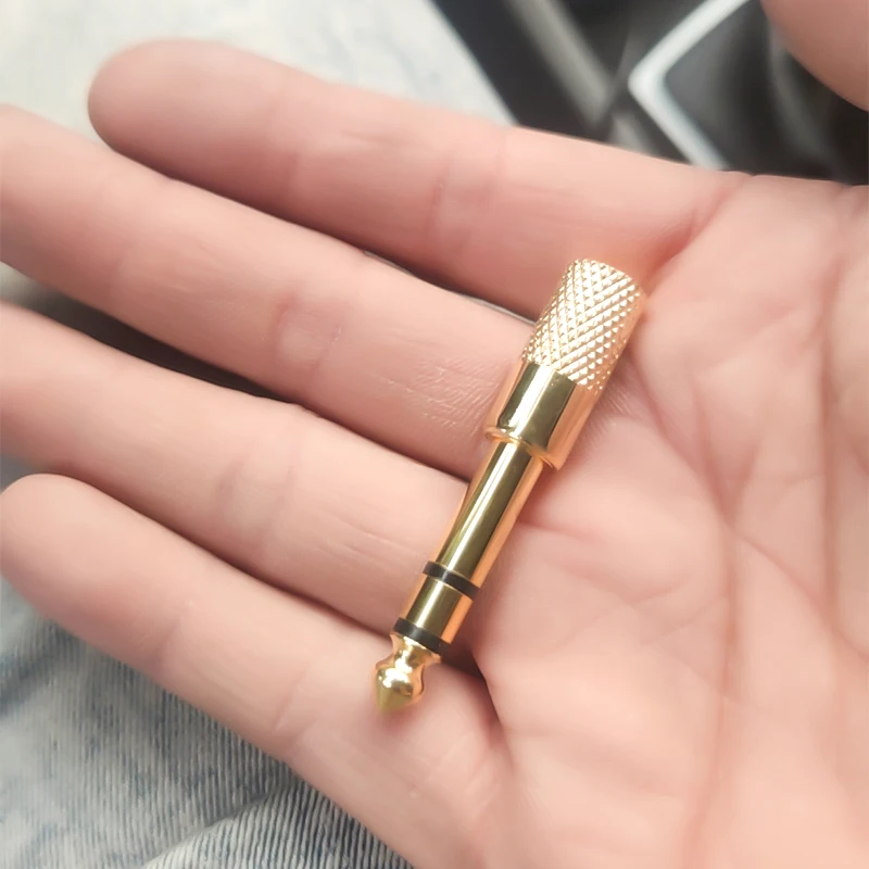 3.5mm to 6.5mm Male to Female Audio Adapter 6.5 Plug 3.5 Jack Stereo AUX Converter for Speaker Mobile Phone Guitar Accessories