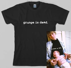 2024 Men Casual Worn By Kurt Cobains Hi How Are You Flipper Grunge Is Dead Still Suck 90s T-shirt Summer 100% Cotton S-3XL