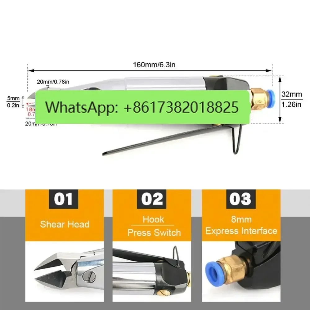 Alicate de corte pneumático