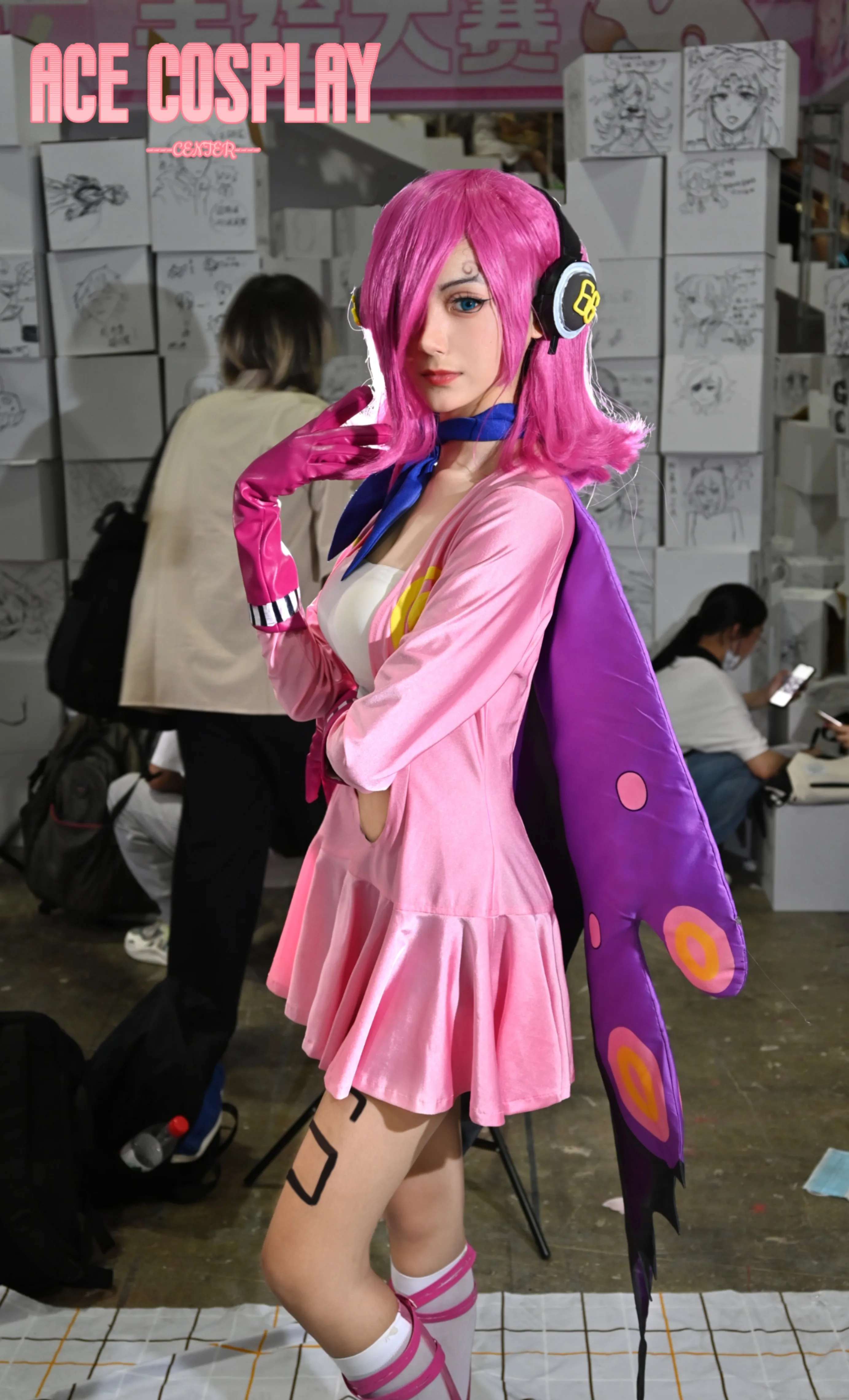 Anime Vinsmoke Reiju Cosplay Costume Halloween Custom Made