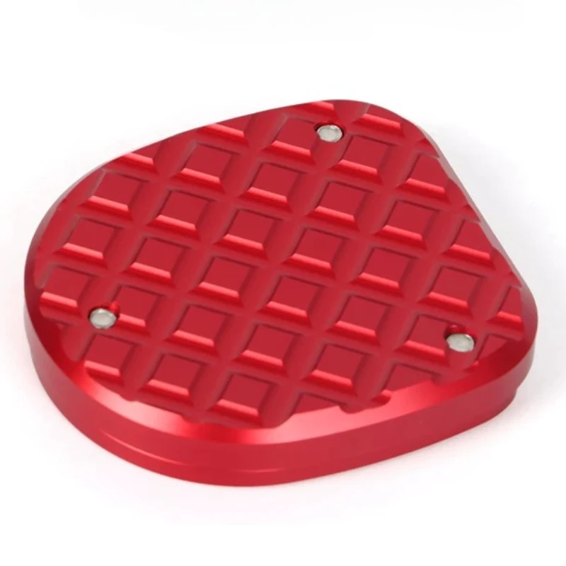 for Piaggio Beverly 400 Motorcycle CNC Side Support Pad Foot Enlarged Anti-skid Enlarger Plate Kickstand Cover Accessories