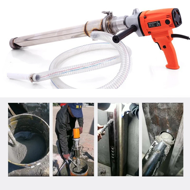 2000W Cement Filling Gun Portable Electric Cement Waterproof Leak Filling Grouting Machine Door Joint Mortar Pouring Tool