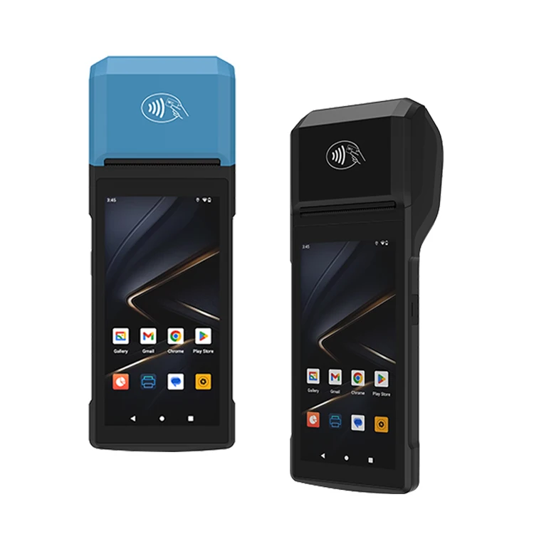 Système de terminal de position portable H10S Mobile 4G Android 13.0 avec NFC sans fil