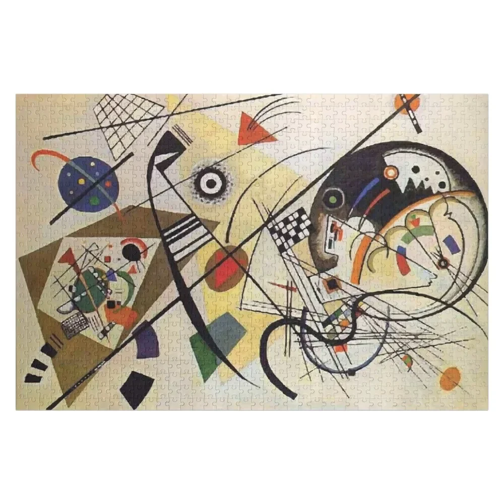 

Поперечная линия, абстрактный, Wassily Kandinsky, головоломка, деревянные декоративные картины, пазл на заказ