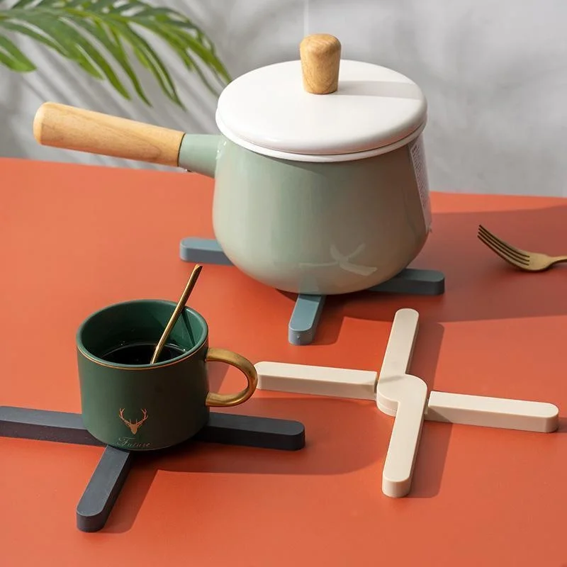 Foldable Dining Table Mat Non-Slip Pot Pan Placemat Heat Resistant Pad Dish Plate Holder Coaster Kitchen Tool Table Mat