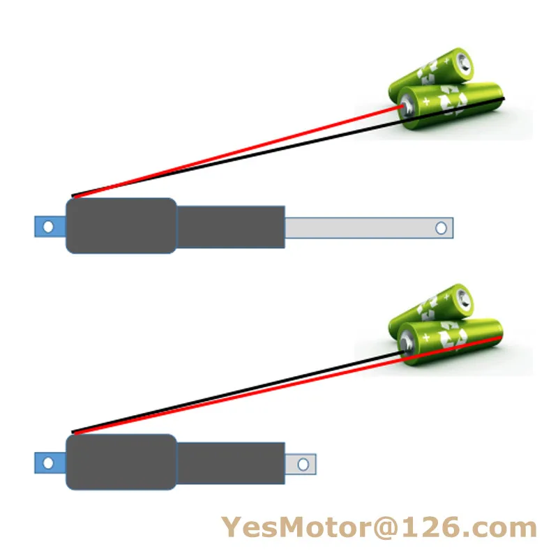 Atuador Linear Micro de Alta Qualidade, Curso Personalizado, Frete Grátis, Novo, Motor DC, 188N, 6V, 12V, 24V, 30, 50, 75mm, 100mm, 150mm