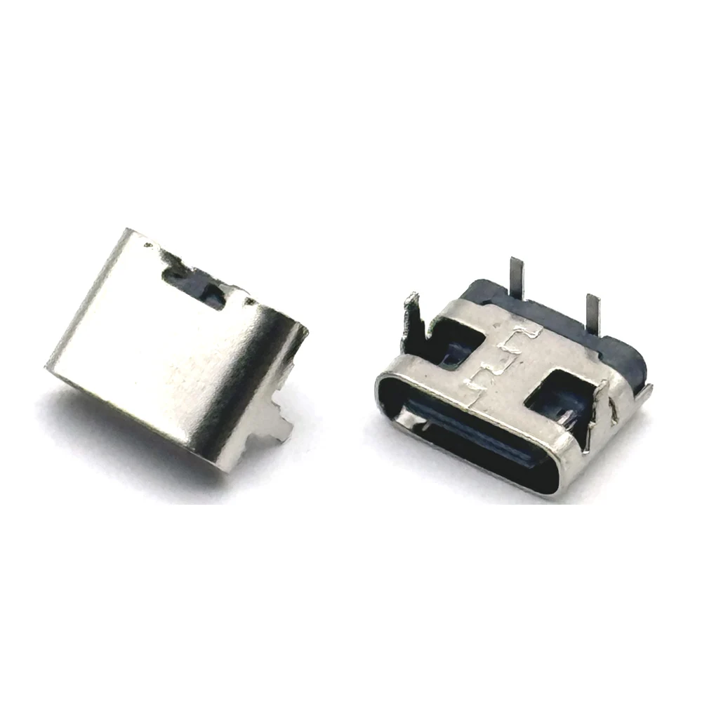 4Pin Type-C USB Connector Female Port Jack Solder Plug SMD SMT Android Phone Data Charging Socket Micro USB DIY Repair Adapter