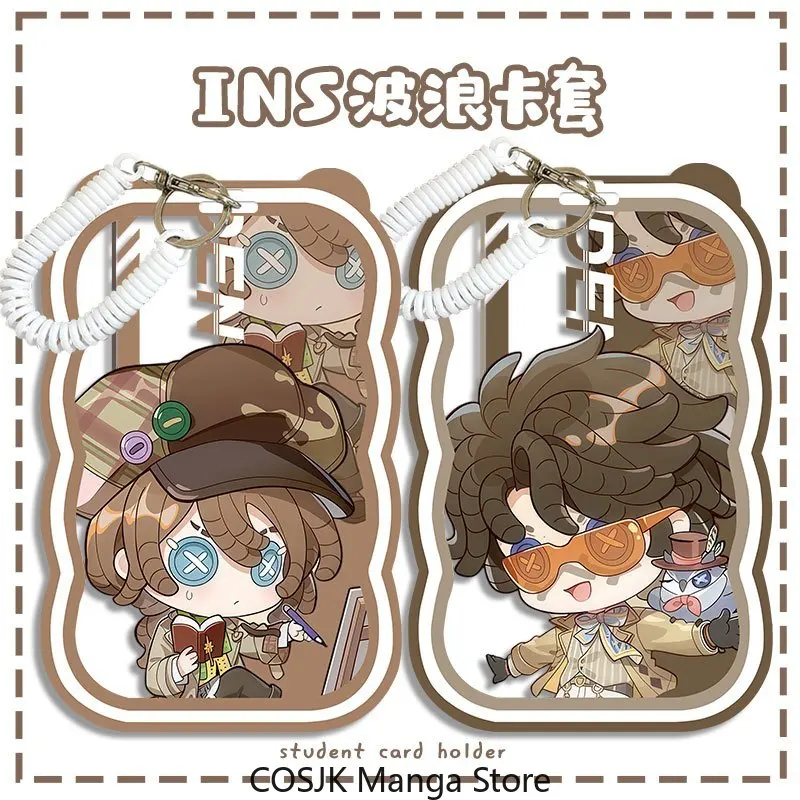 Identity V Journalist Gardener Seer Wave Card Holder Anime Game Student Supplies Desktop Collection Display Show Halloween Gift