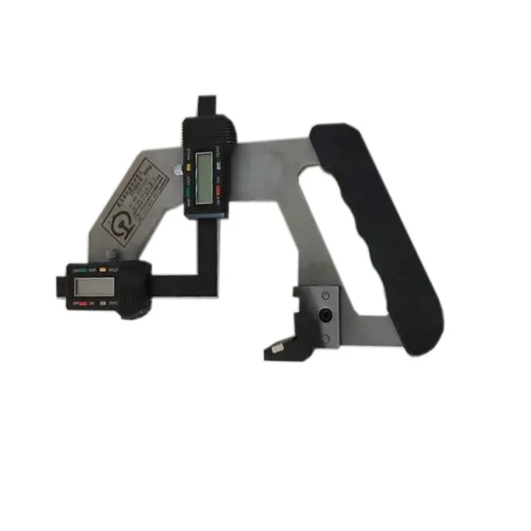 Digital rail wear measuring instrument, rail wear measuring instrument, rail wear measuring instrument