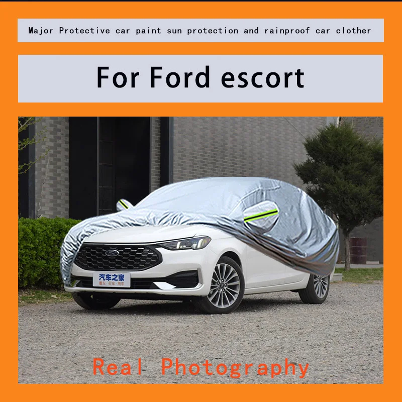 

Suitable for Ford escort car covers, waterproof, snow resistant, dustproof, cold resistant, and UV resistant car covers