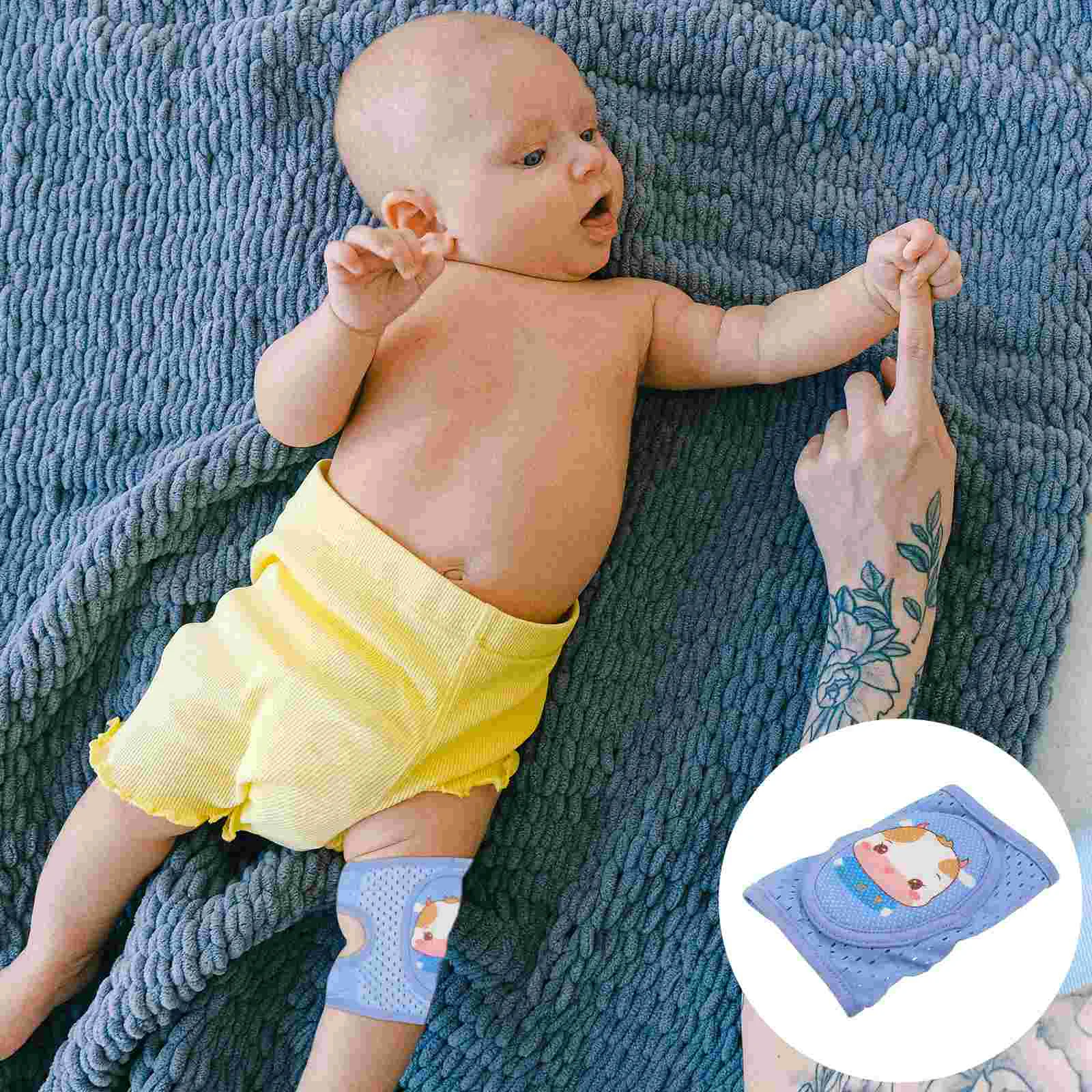 Toddler Crawling Pads Summer Children's Knee Baby Mat for Kids Protective Non-slip Sports Nylon Protector