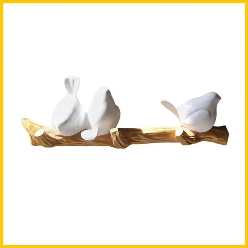 

H55A смола в форме птицы для подвесных полотенец и аксессуаров декоративная вешалка