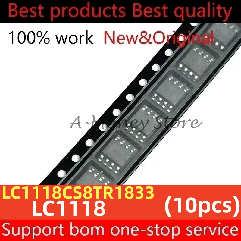 

(10pcs)LC1118 LC1118CS8TR1833 sop-8