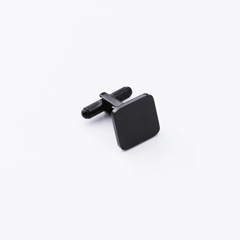 10Pcs/Lot High Quality Stainless Steel Mirror Polish 15mm Square Cufflinks For DIY Jewelry Making Accessories
