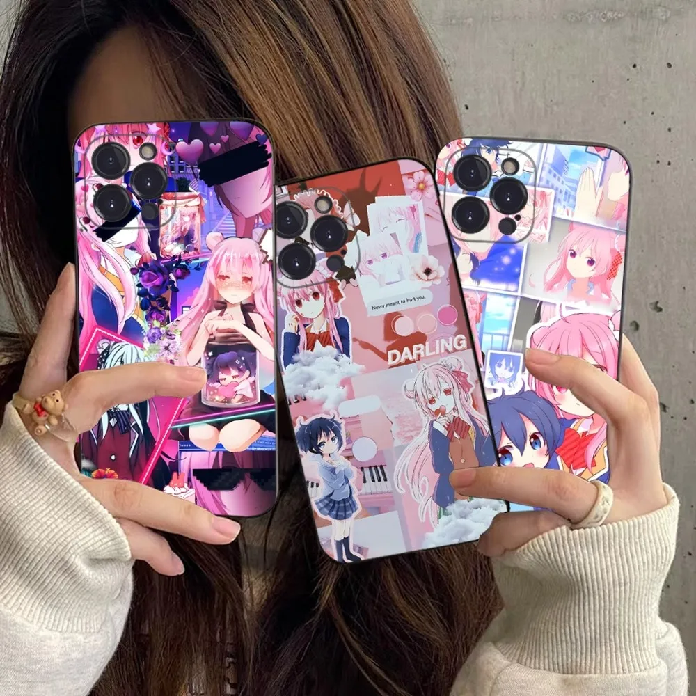 Happy Sugar Life Matsuzaka Satou Koube Shio Shouko Phone iPhone 15 14 11 12 13 Mini XS 6 7 8 Plus X XR SE 2020 Funda Shell