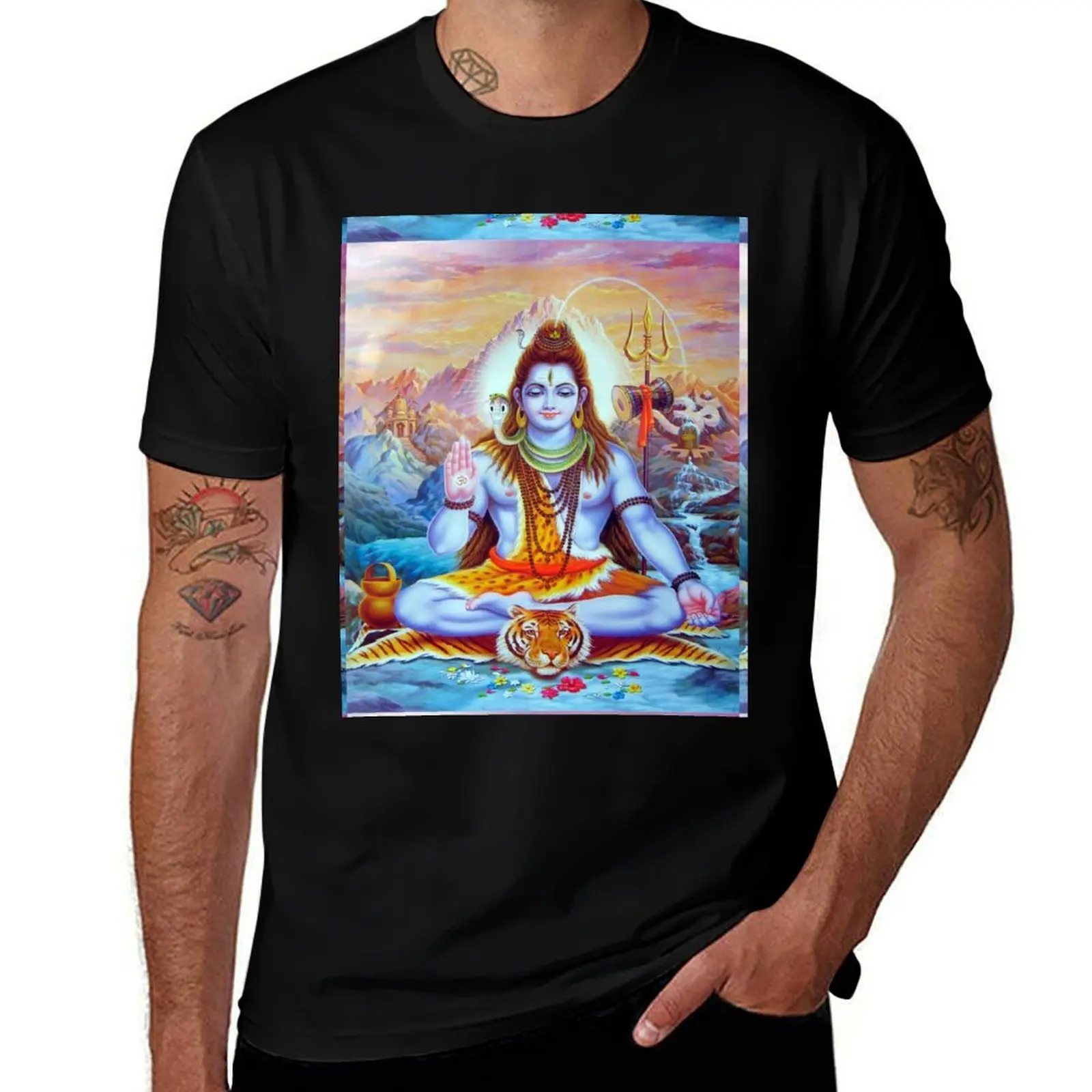 

Shiva T-Shirt t shirt personalised cotton t shirts man 100% man graphic t shirt T-Shirt