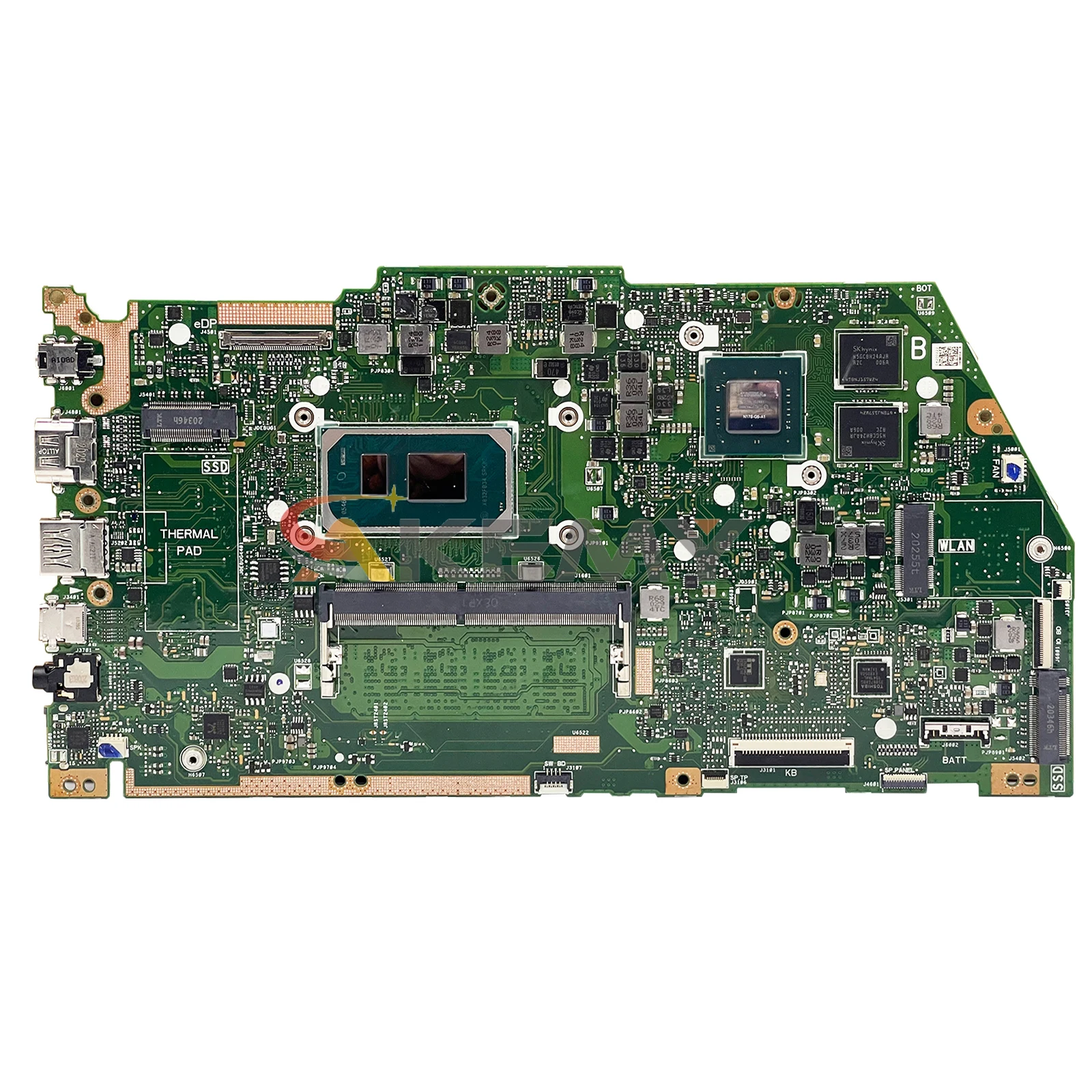 AKEMY X532EQ MainBoard For ASUS VivoBook S15 S532E X532E X532FA X532F Laptop Motherboard With CPU i3 i5 i7 11th Gen 4G/8G-RAM