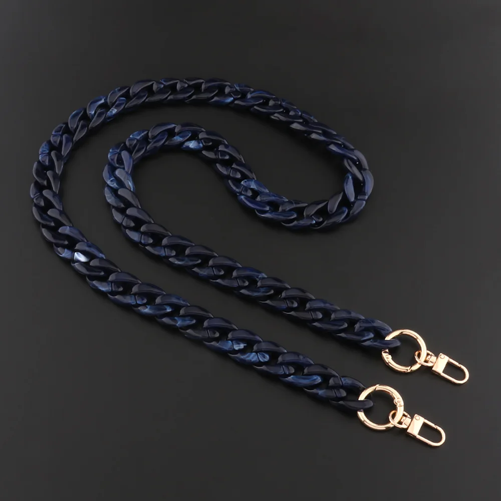 

Handbag Chain Acrylic Shoulder Bag Strap for Women Purse Crossbody Bag Handles Resin Chain Belt Bag Part Accessories 100cm