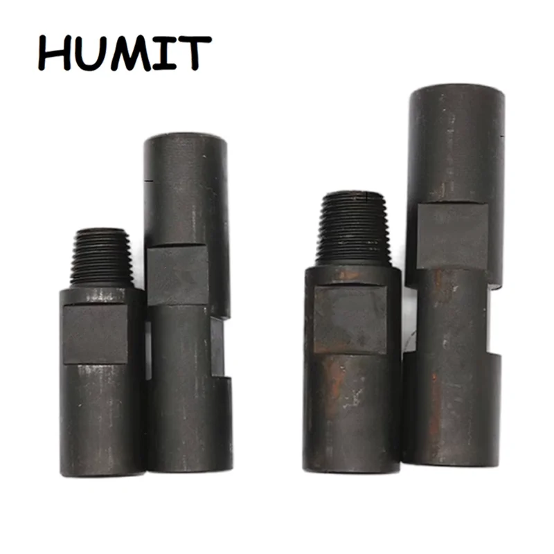 DTH Geological Exploration 42mm 57mm Coupling Pipe Joints  API Taper Thread Rod Connectors Spiral Drill Rod Adaptor