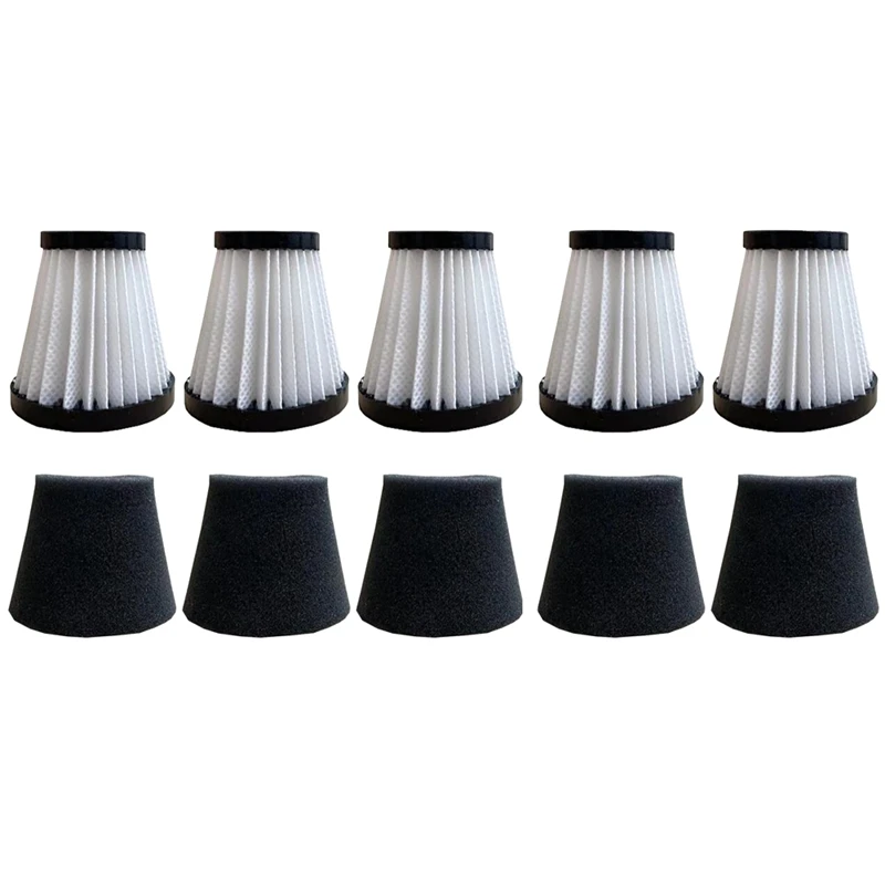 交換用フィルター,ラップトップ,家庭用掃除機用のスペアパーツ,f117,5パック