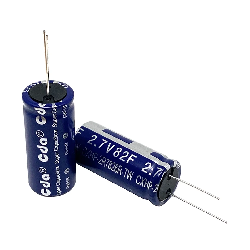 Capacitor cda 2.7v 82f CXHP2R7826R-TW super do capacitor de farad dos supercapacitores de cxhp