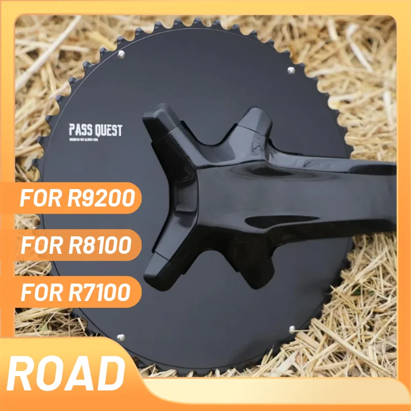 

Звездочка 110 Bcd, 4 болта, двойная аэродинамическая звездочка, серебряная пластина 110bcd для шоссейного велосипеда Shimano 105 7100 Dura Ace 9200 Ultegra 8100