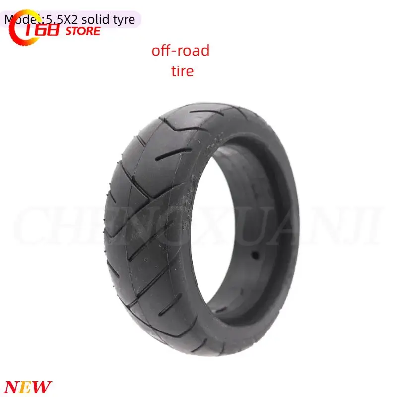 

5,5X2-дюймовая взрывная шина Fastwheel F0, заднее колесо, сплошная шина для скутера из углеродного волокна, электрический скутер