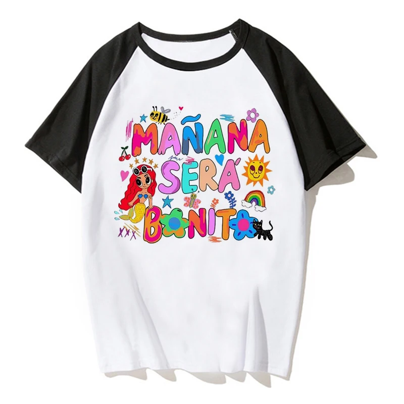 Casual Kid T Shirt Manana Sera Bonito Karol G Bichot Children T-shirt Kids Clothes Tshirt Tops Tee Boys Girls Tee Baby Tops