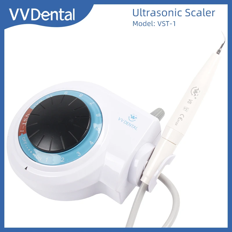 Escalador Dental de ultrasonido con pieza de mano y 5 puntas, limpiador de cálculo, cuidado bucal, limpiador Dental eléctrico, escalador ultrasónico