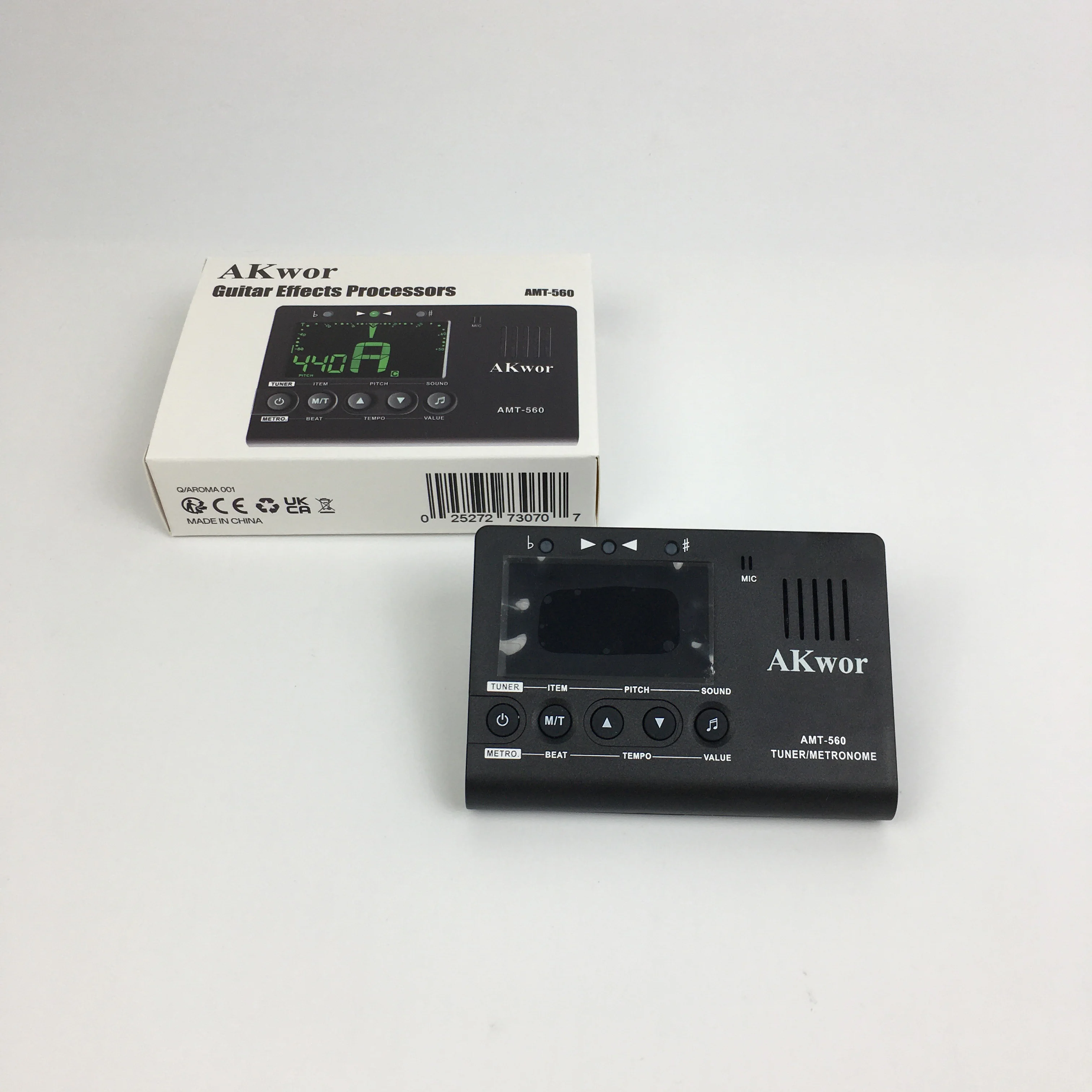 AKwor Guitar Effects Processors Guitar Effects Processors 3 in 1 Good for Bass Violin Ukulele Chromatic Instruments