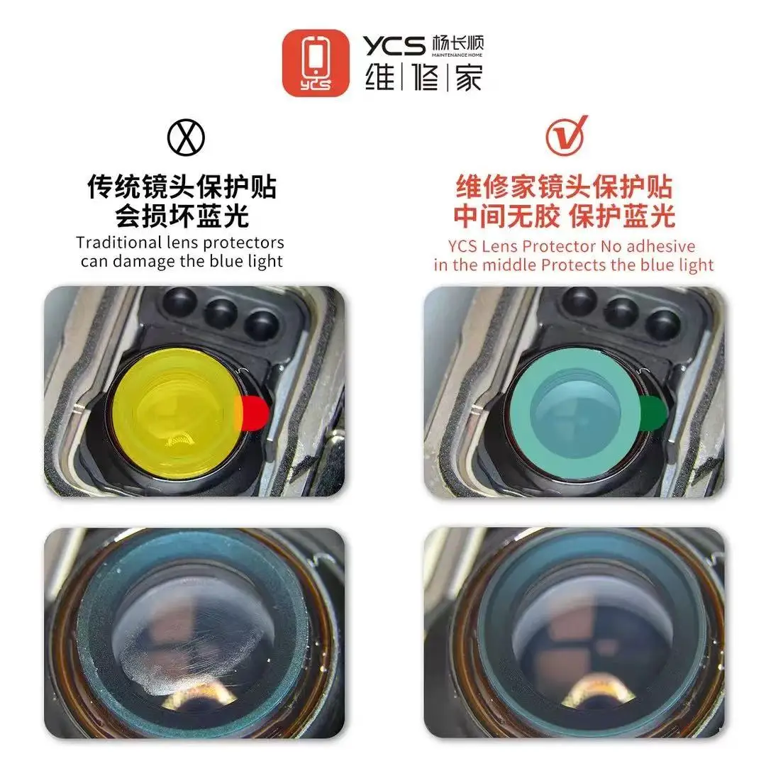 Mobile Phone Repair Front Camera Rear Camera Infrared Dot Matrix Face Camera High Temperature Protection Sticker