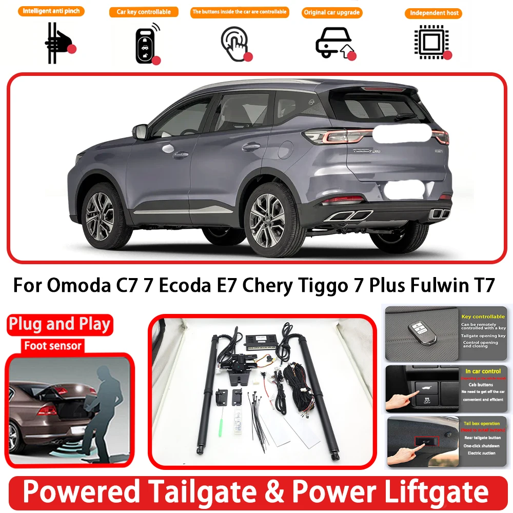 for Omoda C7 7 Ecoda E7 Chery Tiggo 7 Plus Fulwin T7 OEM Auto Powered Tailgate Power Liftgate Rear Trunk Opener System