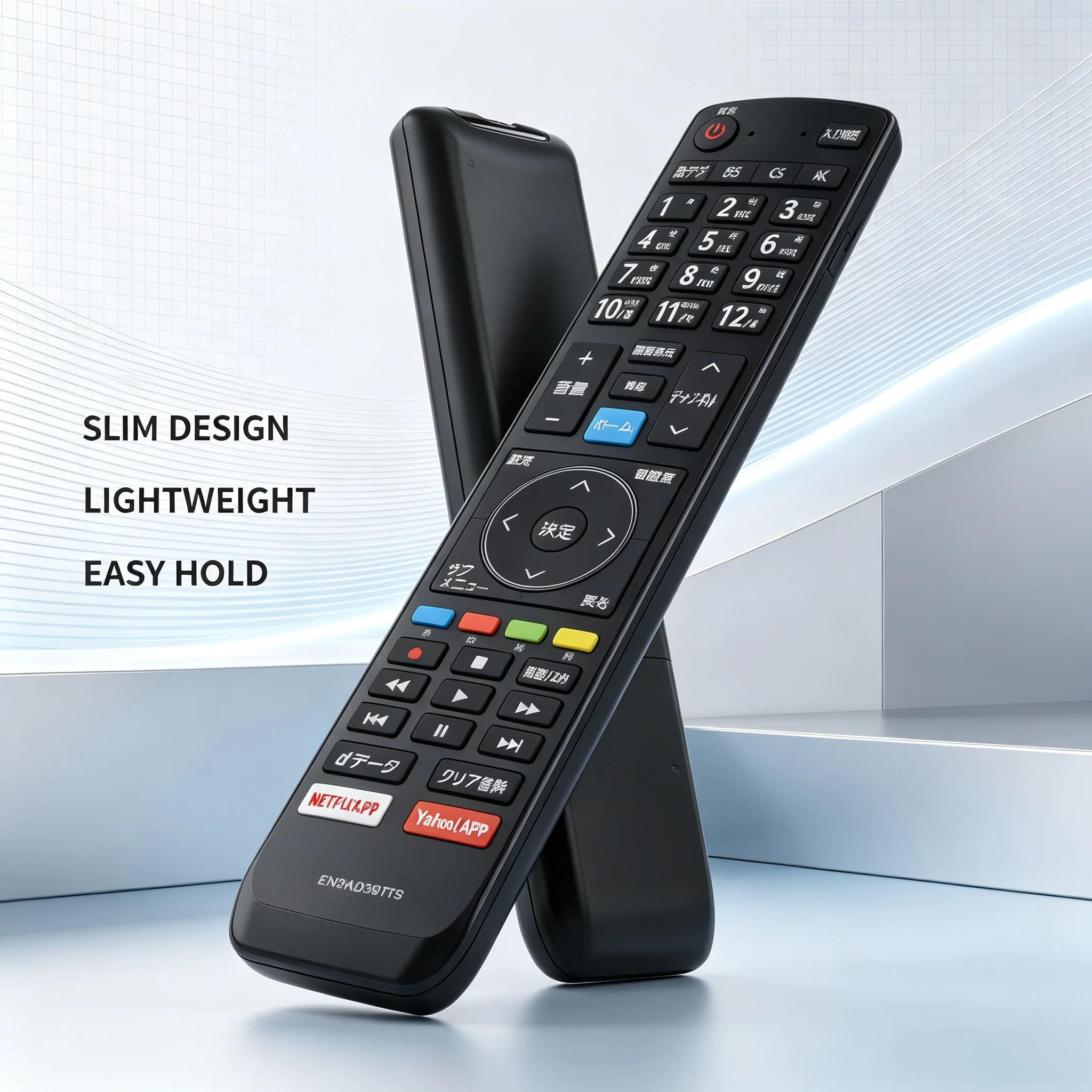 EN3AA39S Replacement Remote Control for Hisense Smart TV H50A6550 H55A6550 H43A6550 H50N590, No Programming Required