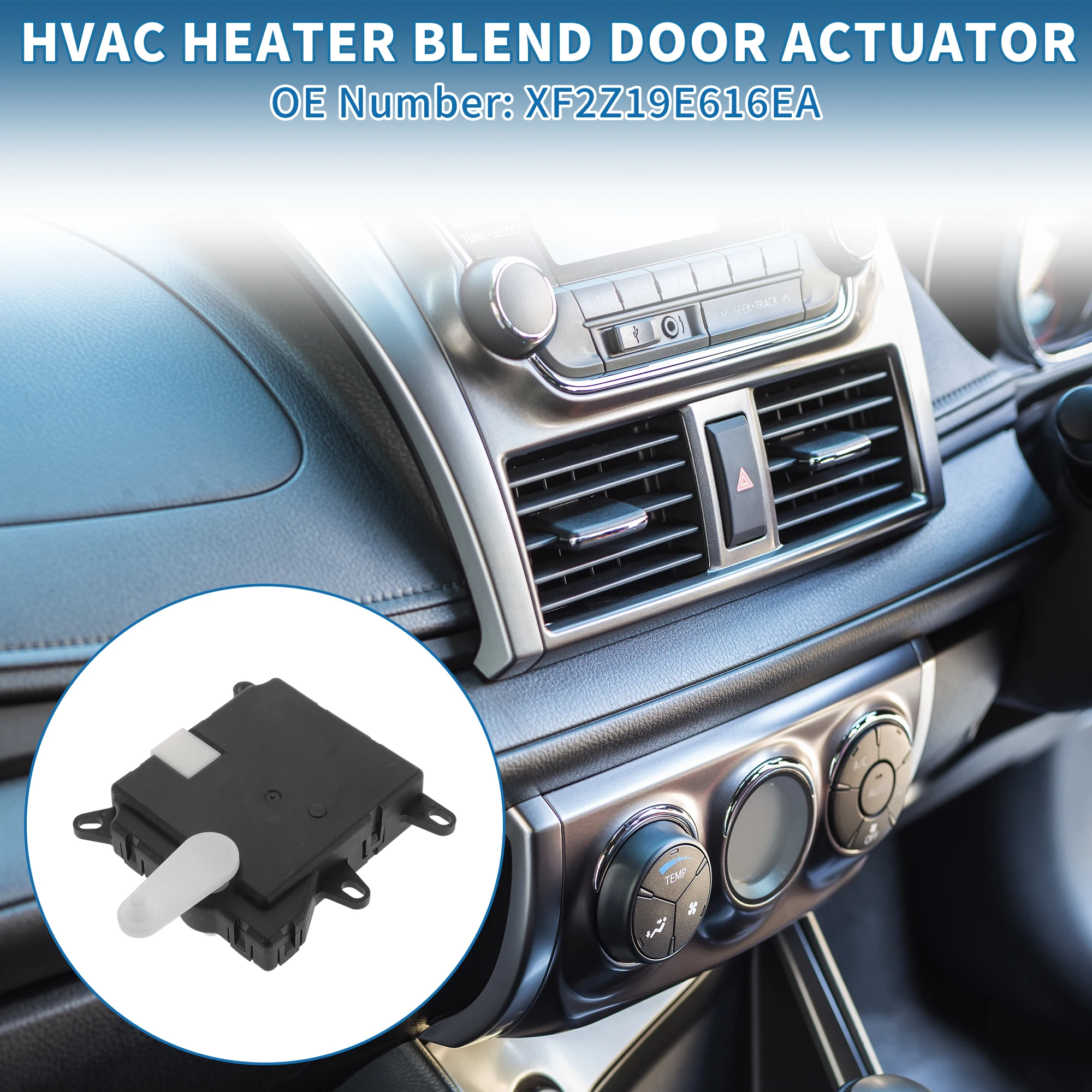 

UXCELL No.XF2Z19E616EA HVAC Heater Blend Door Actuator for Ford Windstar 1999-2003