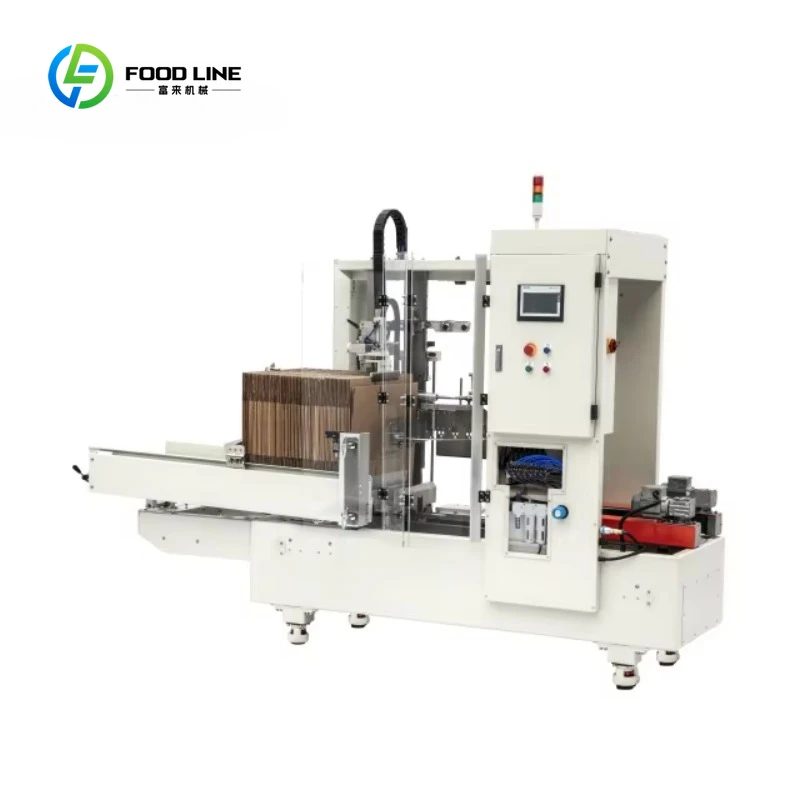 Customized Paper Carton Bottom Sealer & Erector - Commercial Box Packaging Machine