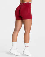 Band Yoga Shorts Impact Shorts Women Fitness Sports Biker Shorts 4.5\