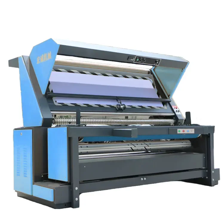 fabric yardage measuring machine rolling inspection table