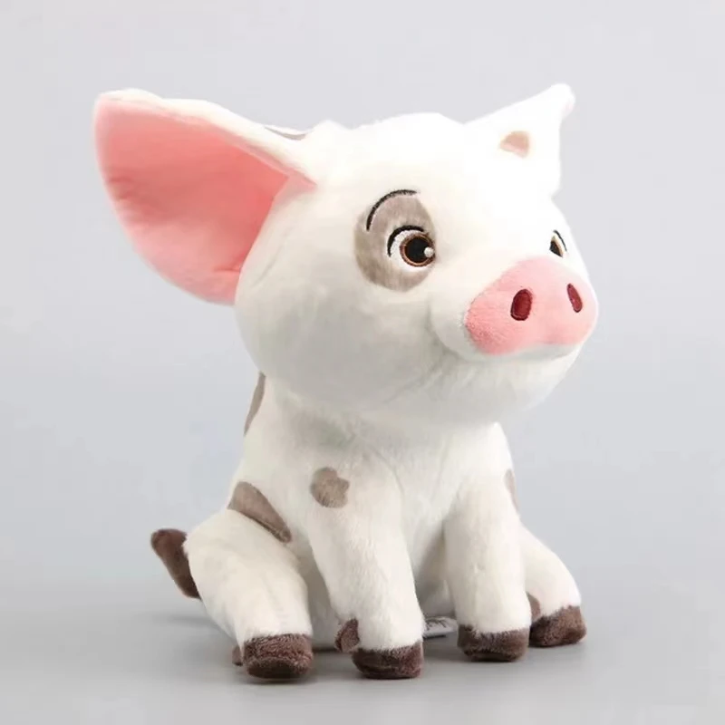 Juguetes de peluche de cerdo mascota de la película Moana, peluches de cerdo de Mini-almizcle, muñeco de peluche suave, animales de peluche para regalo de cumpleaños