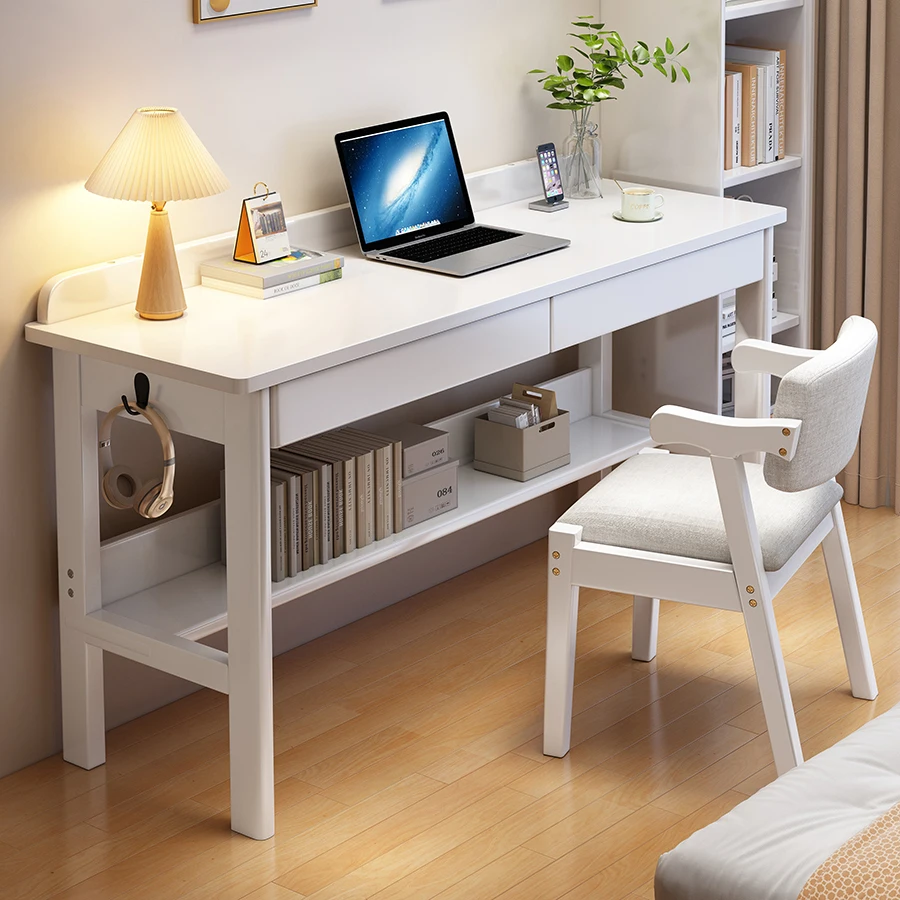 Simple writing desk Small apartment desk Student home children's study table