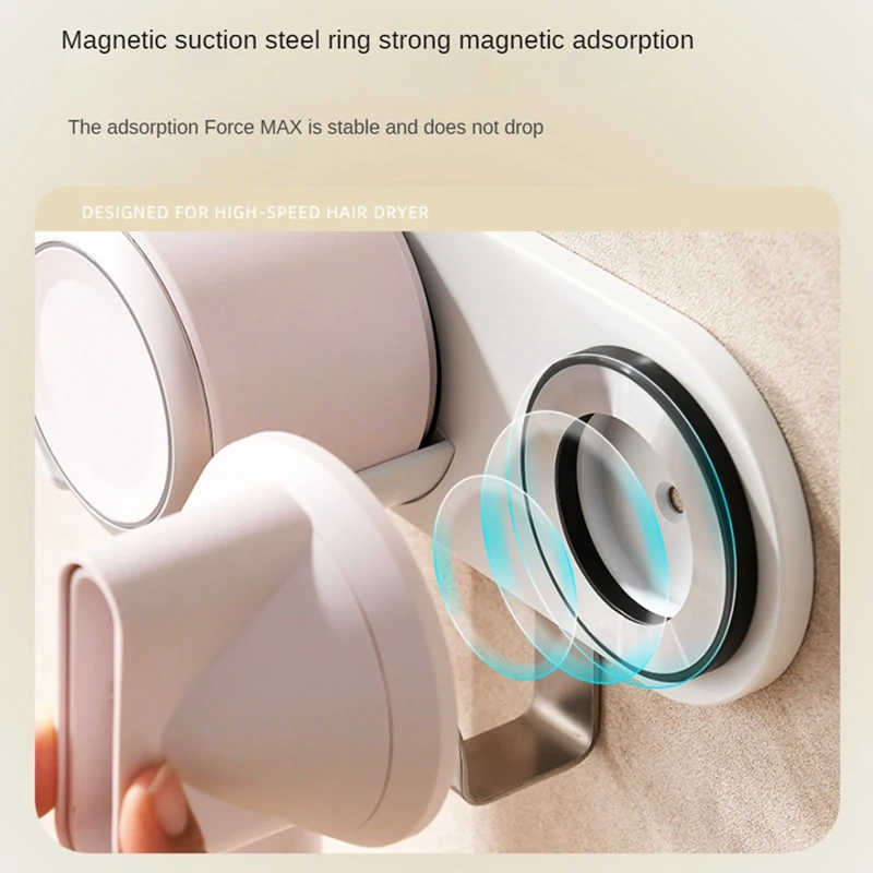 Abu-untuk Dyson HD08 HD15 Laifen LF03 SE rak penyimpanan pengering rambut gratis rak penyimpanan dinding pegangan nozel