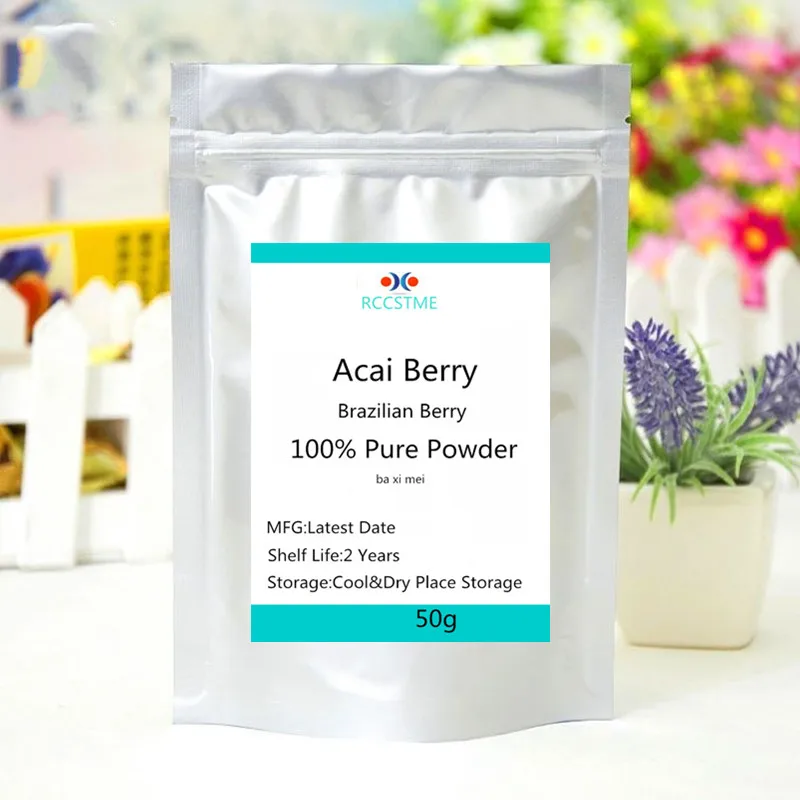 100% 50g-1000g Acai Berry Powder Natural Acai  For Skin Whitening Free shipping