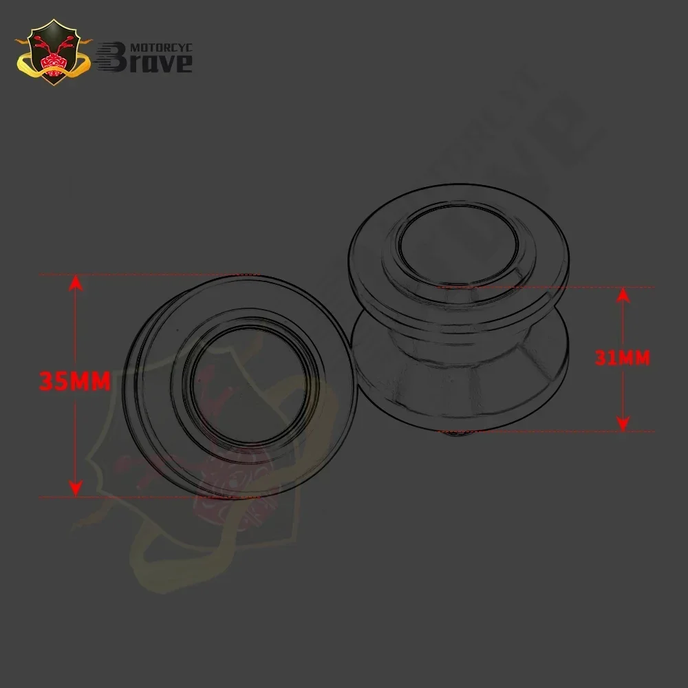 لسوزوكي SV650 SV1000 SV 650 SV 1000 SV 650 1000 دراجة نارية M8 سوينغ الذراع بكرات حامل مسامير Swingarm بكرة المنزلق المسمار 8 مللي متر