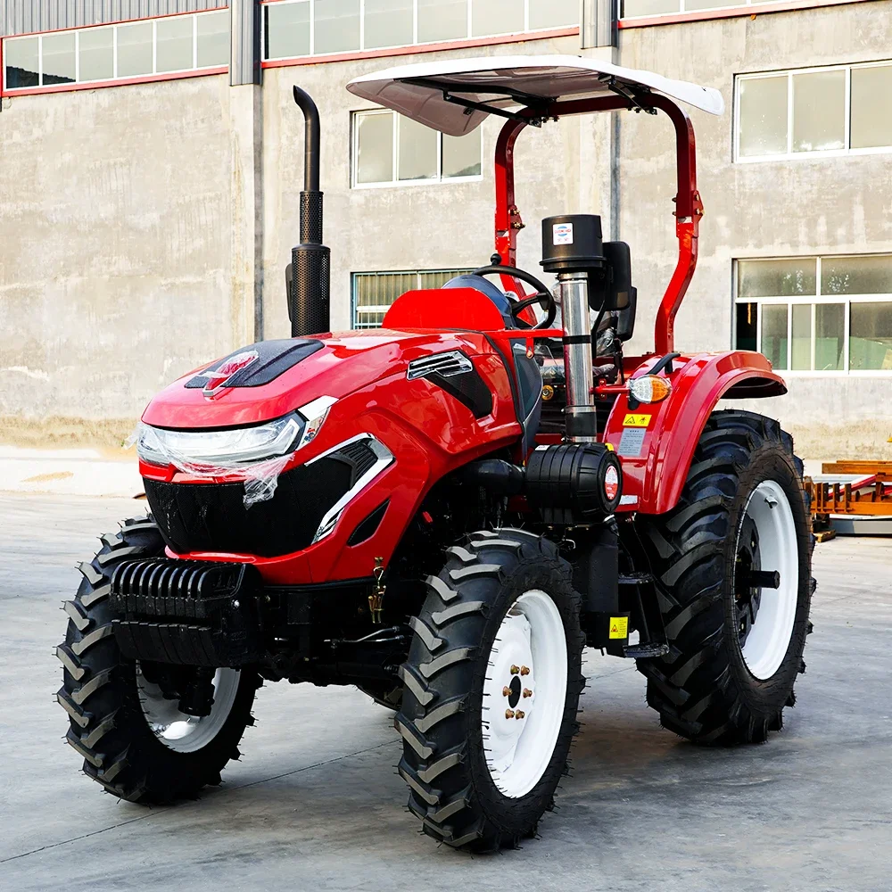 รถแทรกเตอร์การเกษตรอเนกประสงค์ 4wd รถแทรกเตอร์การเกษตรขนาดกะทัดรัดขนาดเล็ก 4x4 รถแทรกเตอร์การเกษตรขนาดเล็กขายร้อน